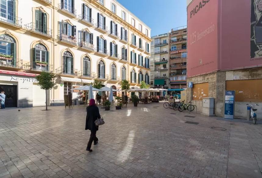 Plaza Picasso Apartman Málaga Kültér fotó